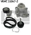 Pompa wodna + zestaw paska klinowego wielorowkowego do VW, VKMC 31047-2, SKF w ofercie sklepu e-autoparts.pl 